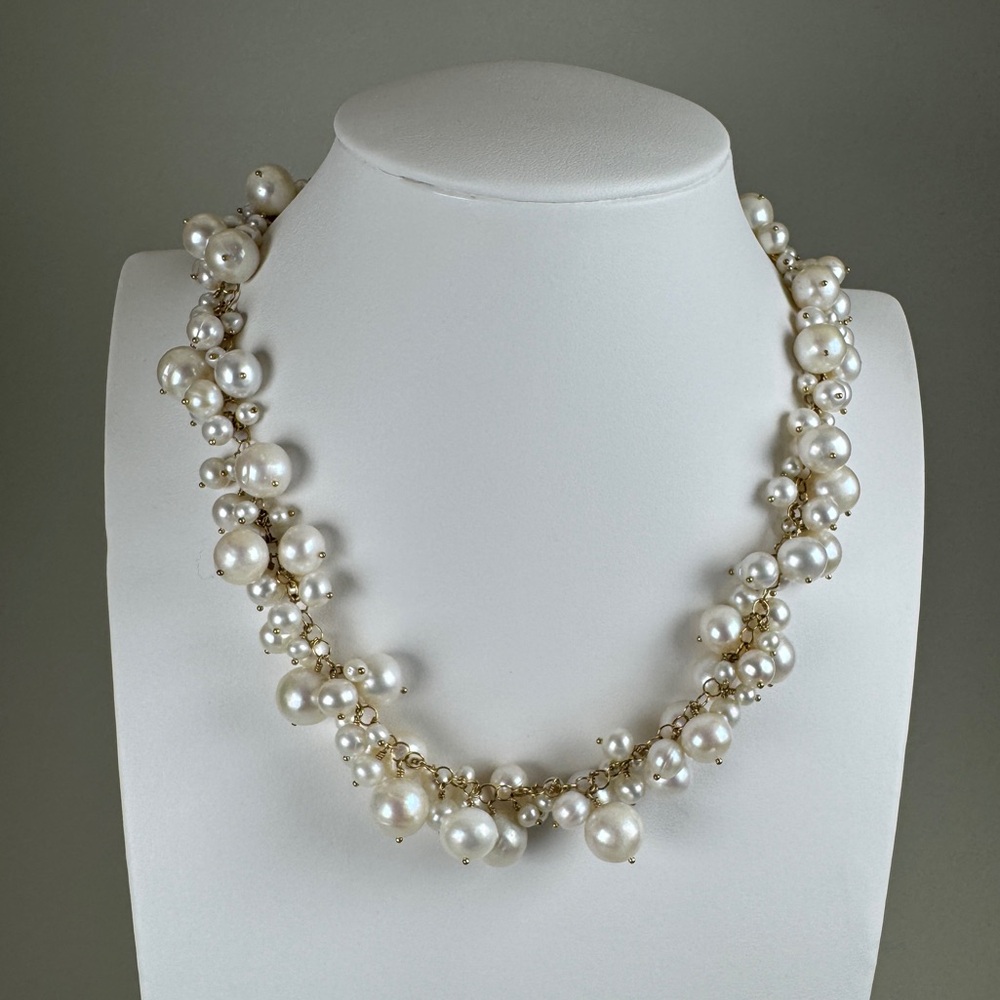 Artisanal “Bubbles” Pearl Necklace